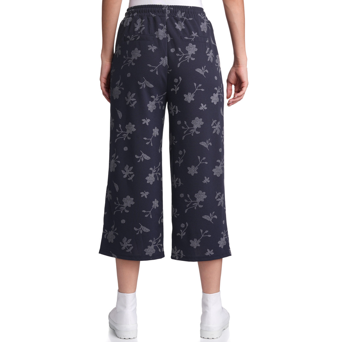 Damen Culotte mit Blumen-Muster
