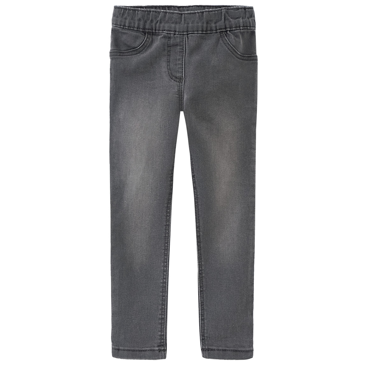 2 Mädchen Jeggings mit Stretch-Bund
