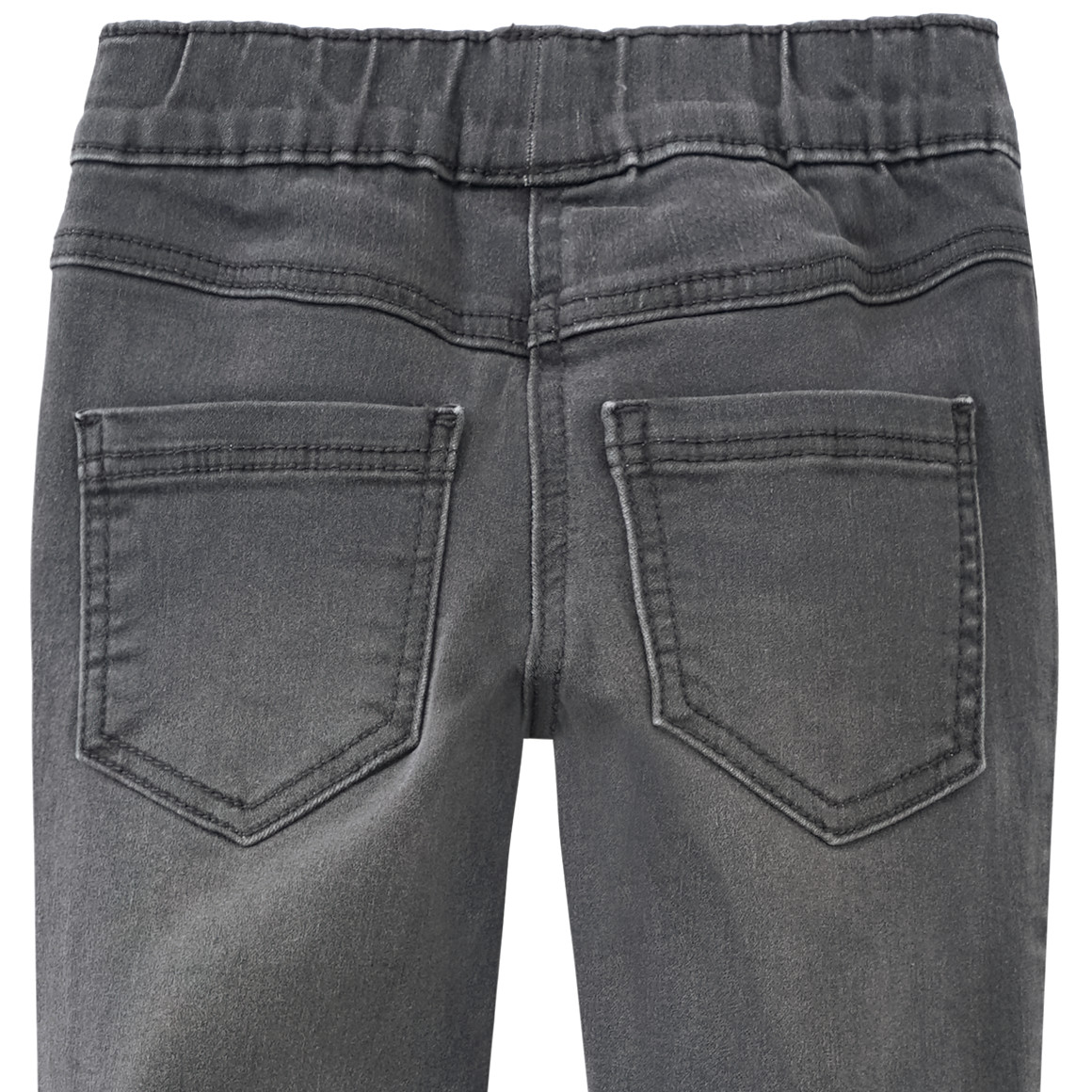 2 Mädchen Jeggings mit Stretch-Bund