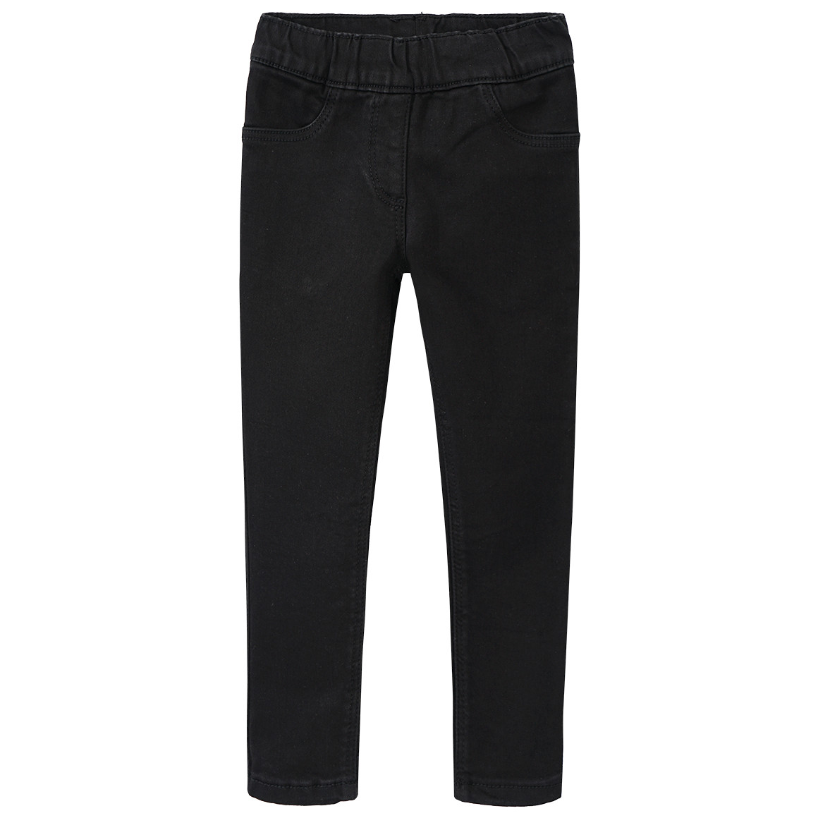 2 Mädchen Jeggings mit Stretch-Bund