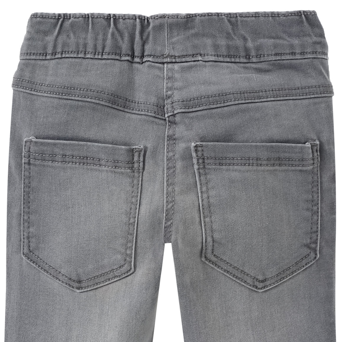 2 Mädchen Jeggings mit Stretch-Bund