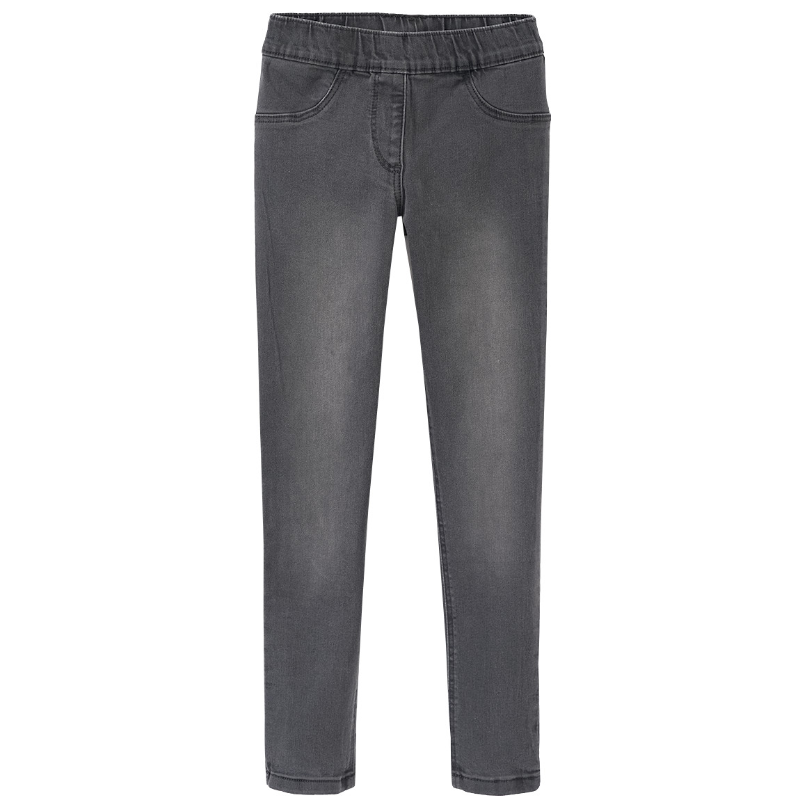 2 Mädchen Jeggings mit Stretch-Bund