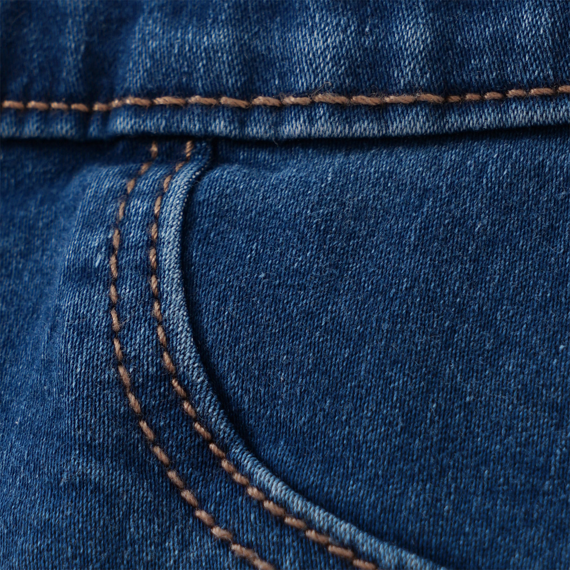 2 Mädchen Jeggings mit Stretch-Bund