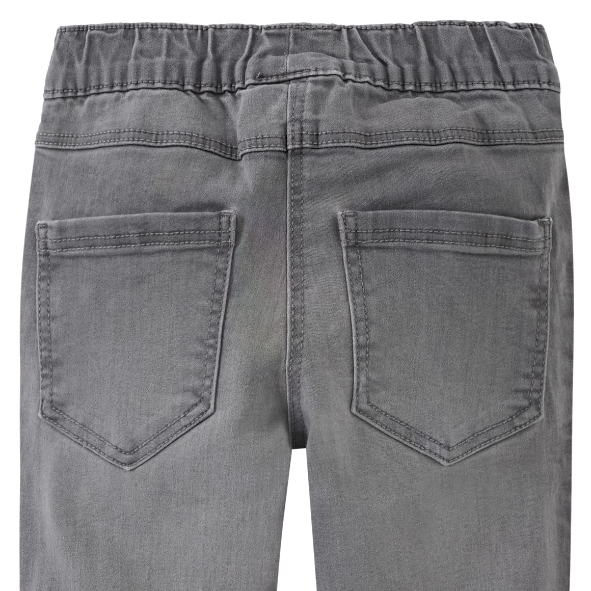 2 Mädchen Jeggings mit Stretch-Bund