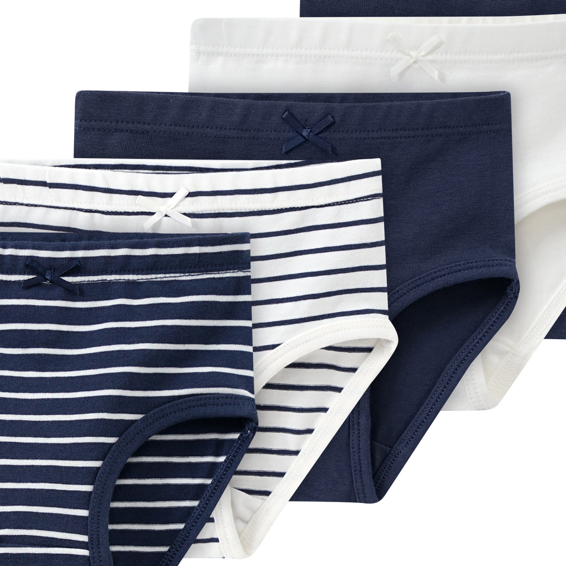 5 babyslips gemaakt van biologisch katoen