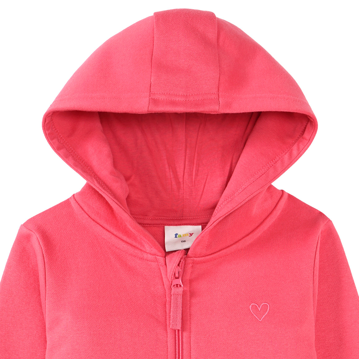 Sanetta Mädchen Sweatjacke Pink - Bio-Baumwolle GOTS Zertifiziert