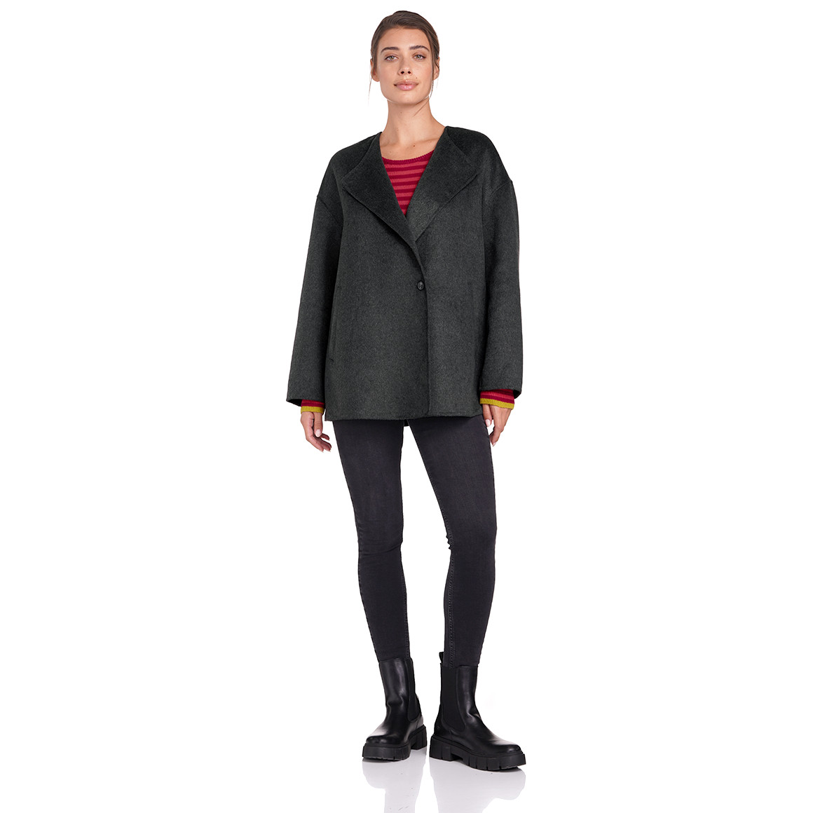 Damen Jacke mit Woll-Anteil