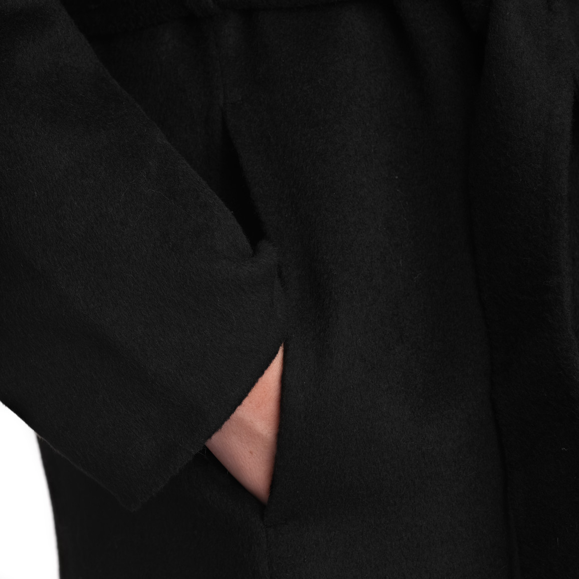 Damesjas met wolinhoud