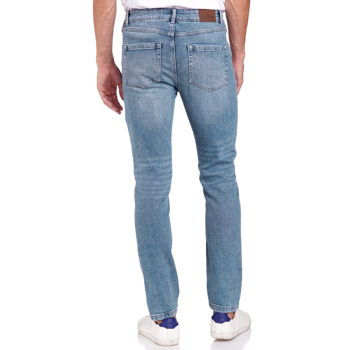 Herren Regular-Jeans mit Used-Waschung