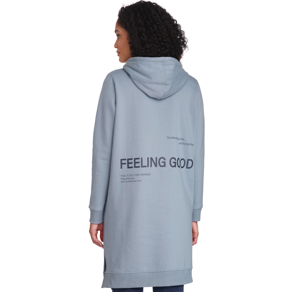 Damen Sweatkleid mit Backprint