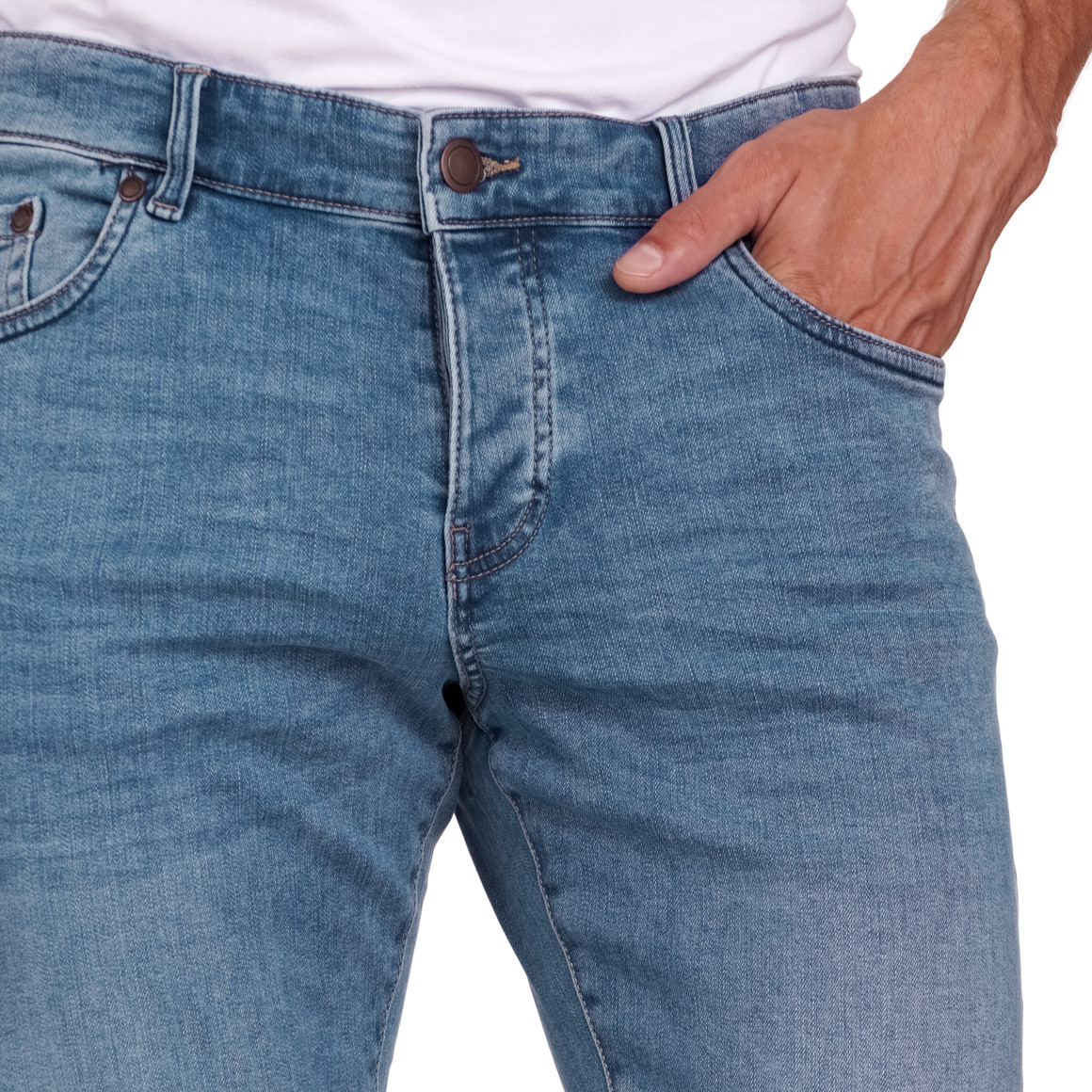 Herren Slim-Jeans im Five-Pocket-Style