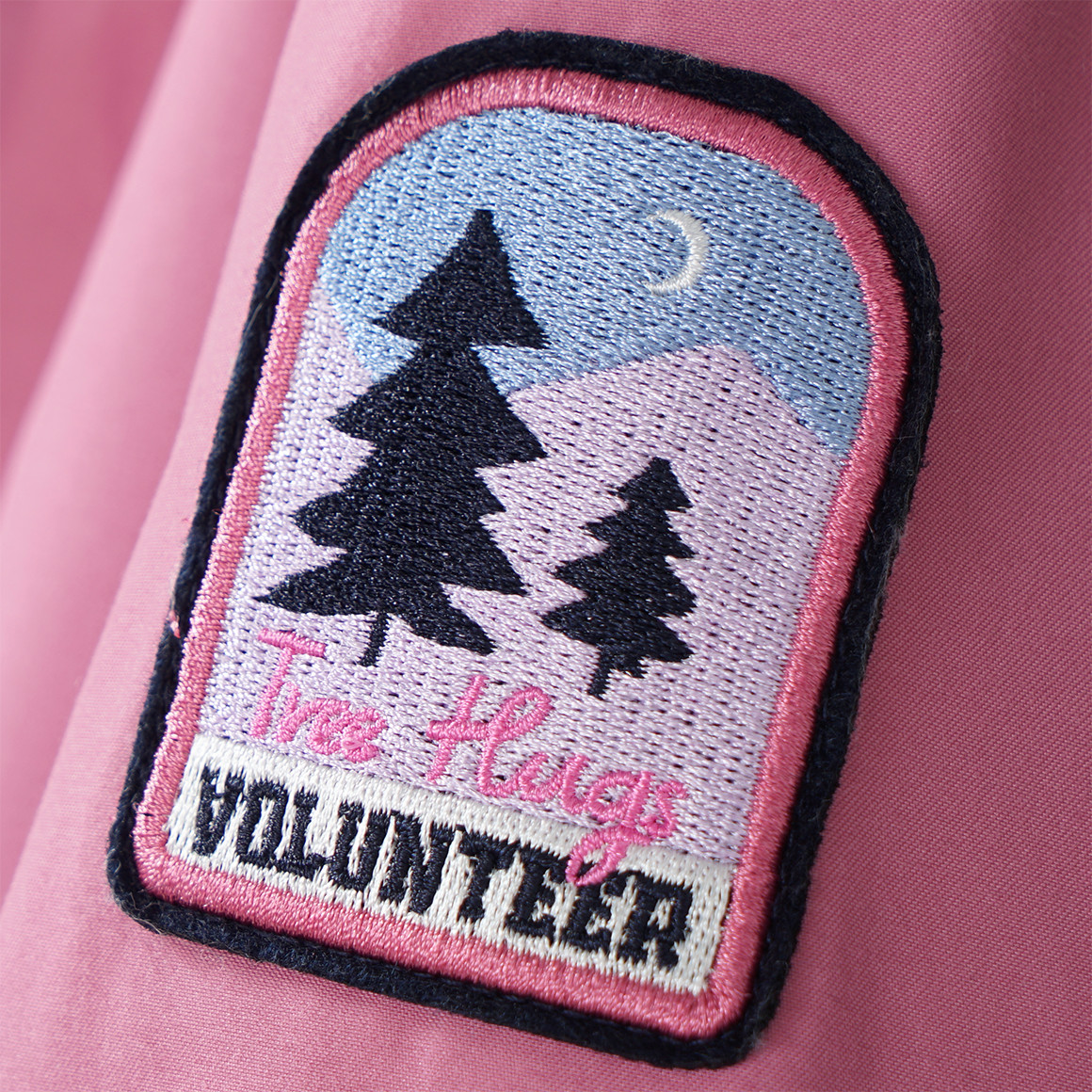 Meisjesparka met imitatiebont