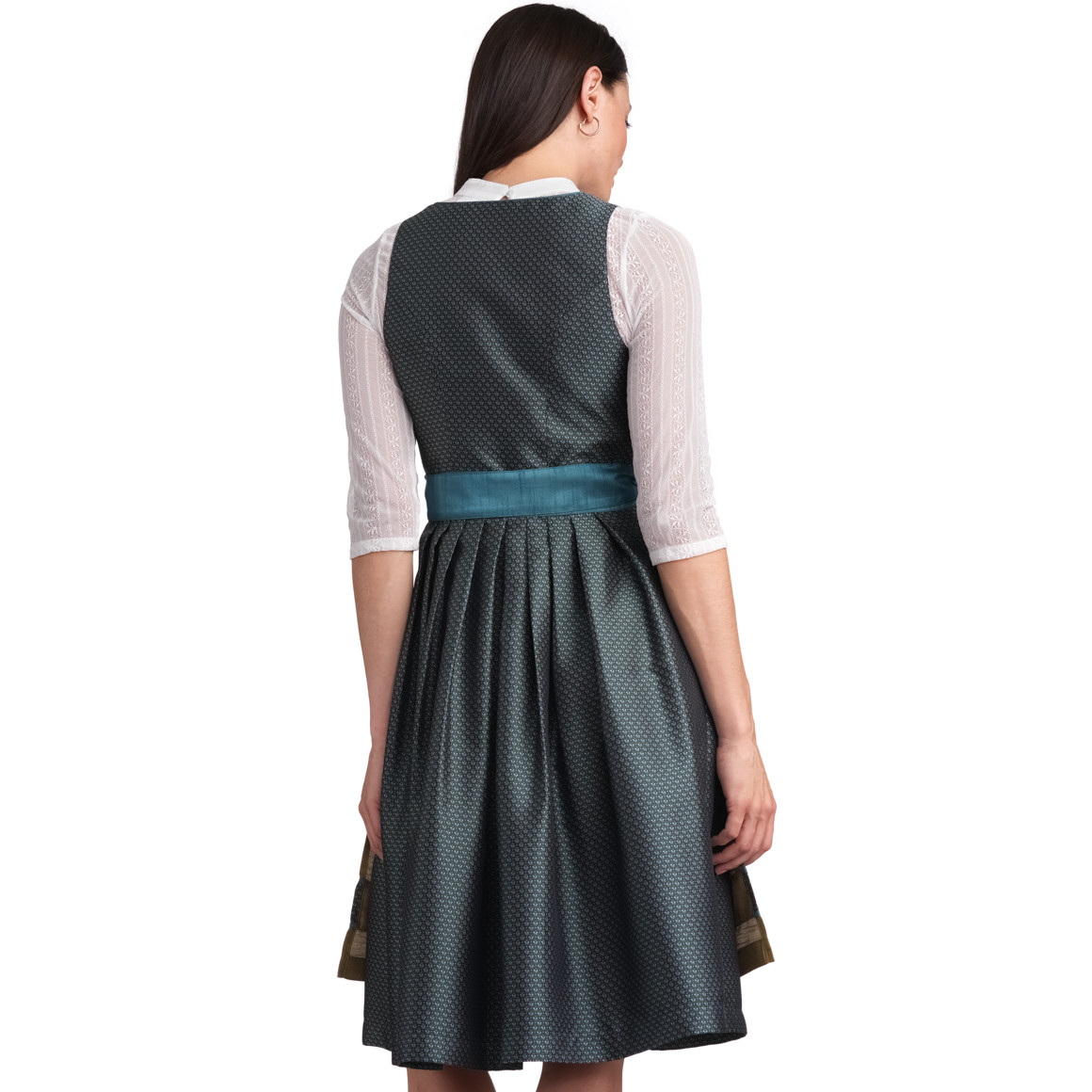 Damen Dirndl mit Jacquard-Muster