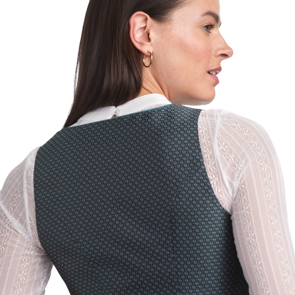 Damen Dirndl mit Jacquard-Muster