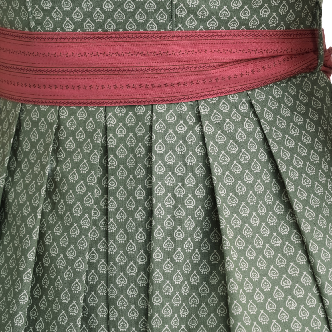 Dirndl voor dames met all-over patroon