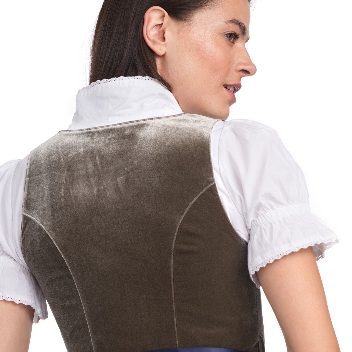 Damen Dirndl mit Velvet