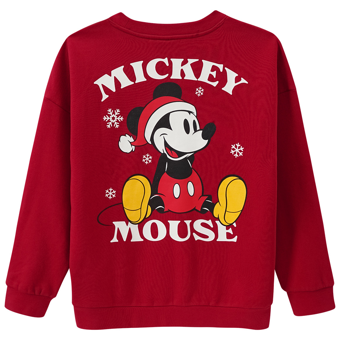 Micky Maus Weihnachtspullover Hoodie Weihnachtspullover Damen Mickey Mouse  Minnie Mouse Baby Christmas Jumper Disney Store, image size:1160x1160