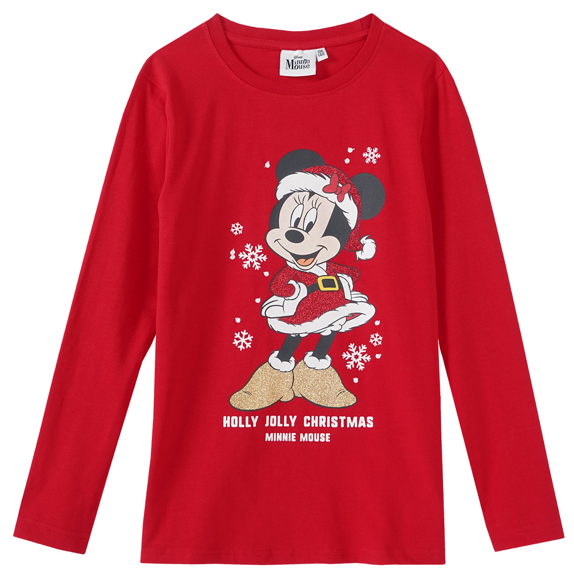 Minnie Mouse kerst shirt met lange mouwen