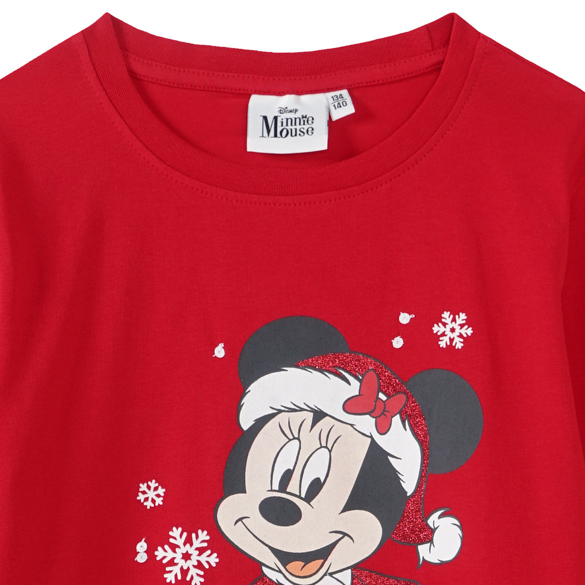 Minnie Mouse kerst shirt met lange mouwen