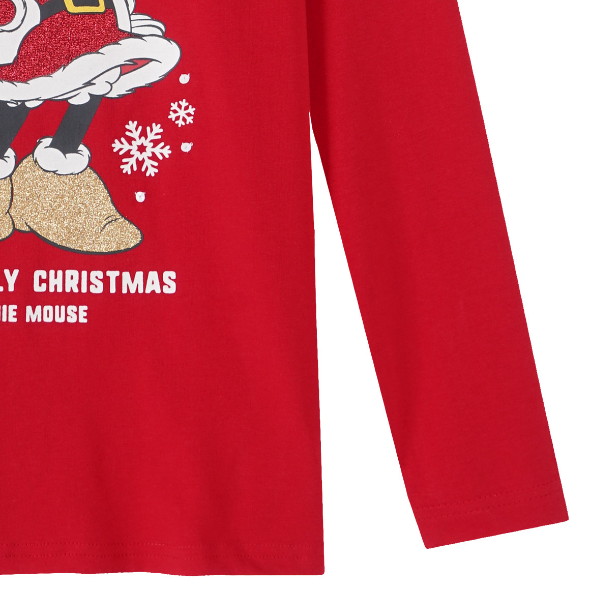 Minnie Mouse kerst shirt met lange mouwen