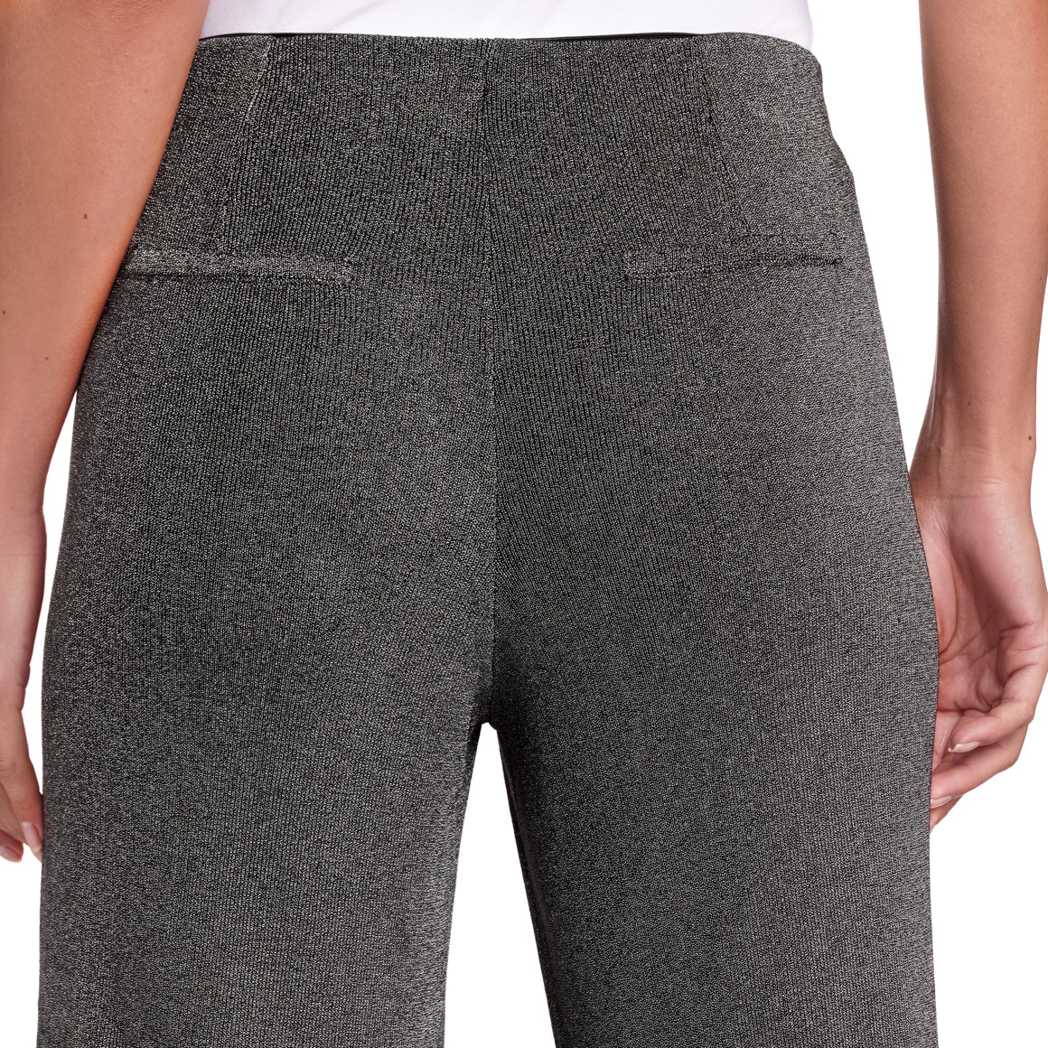 Dames broek met fantasie garen