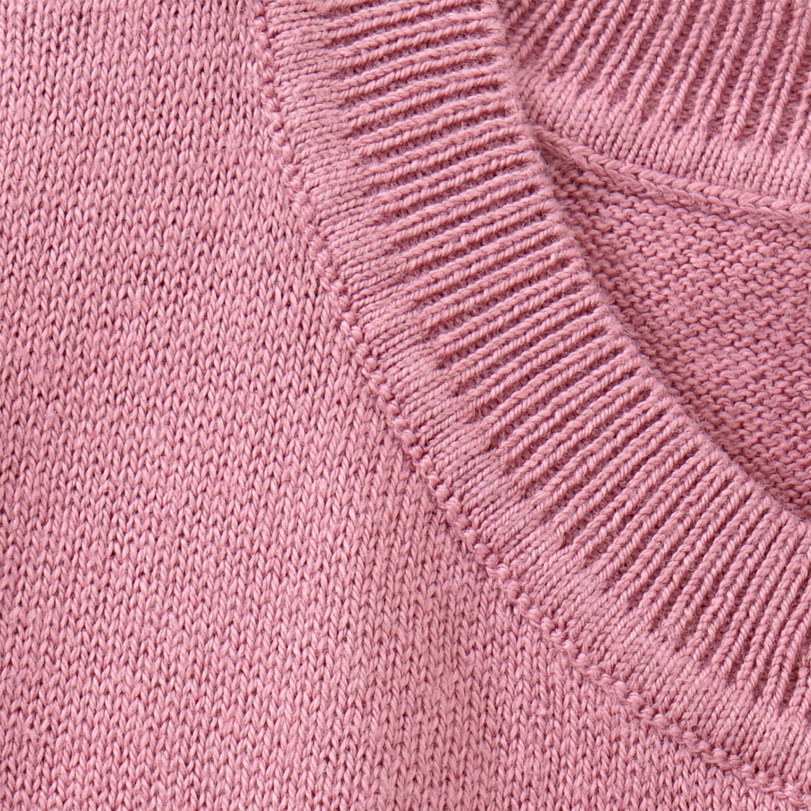 Mädchen Strickjacke unifarben