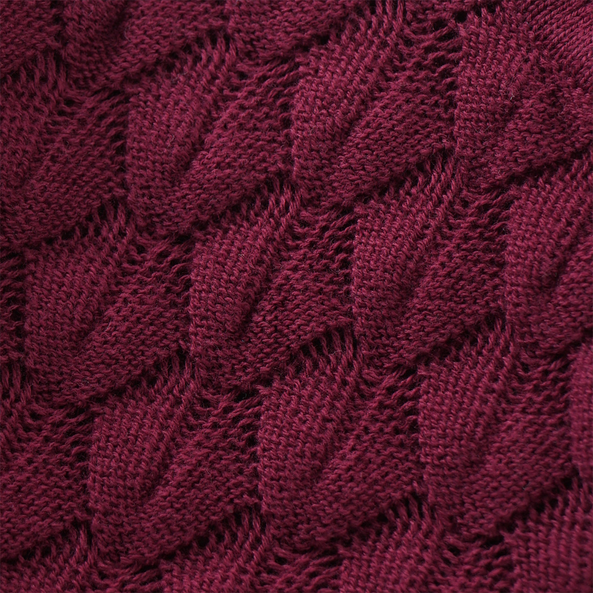 Mädchen Strickjacke mit Wabenstruktur