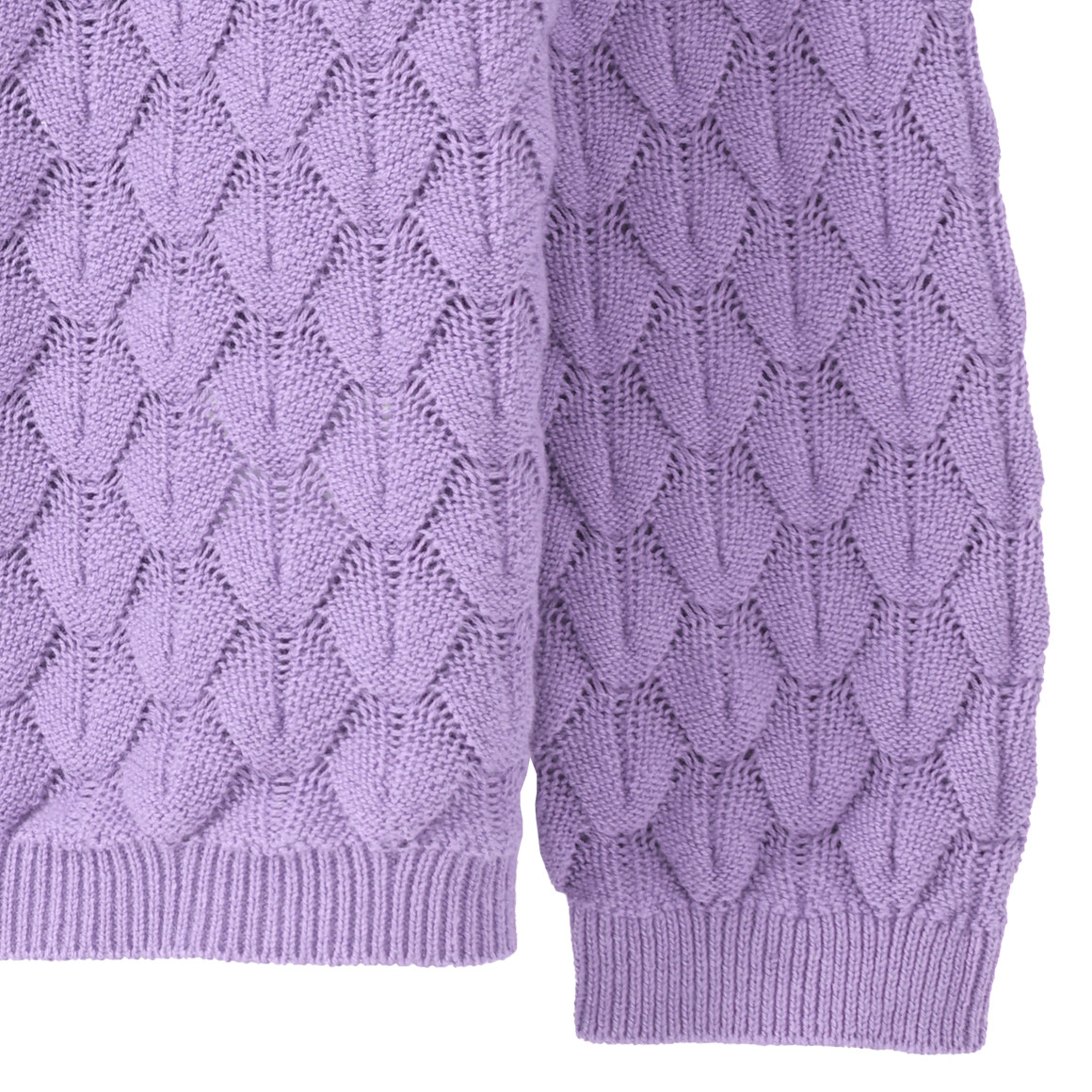 Mädchen Strickjacke mit Wabenstruktur