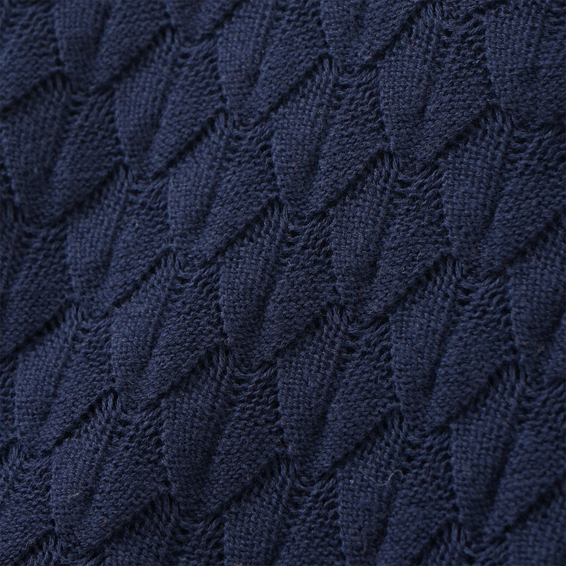 Mädchen Strickkleid mit Wabenstruktur