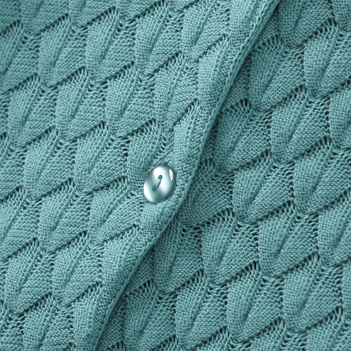 Mädchen Strickjacke mit Wabenstruktur