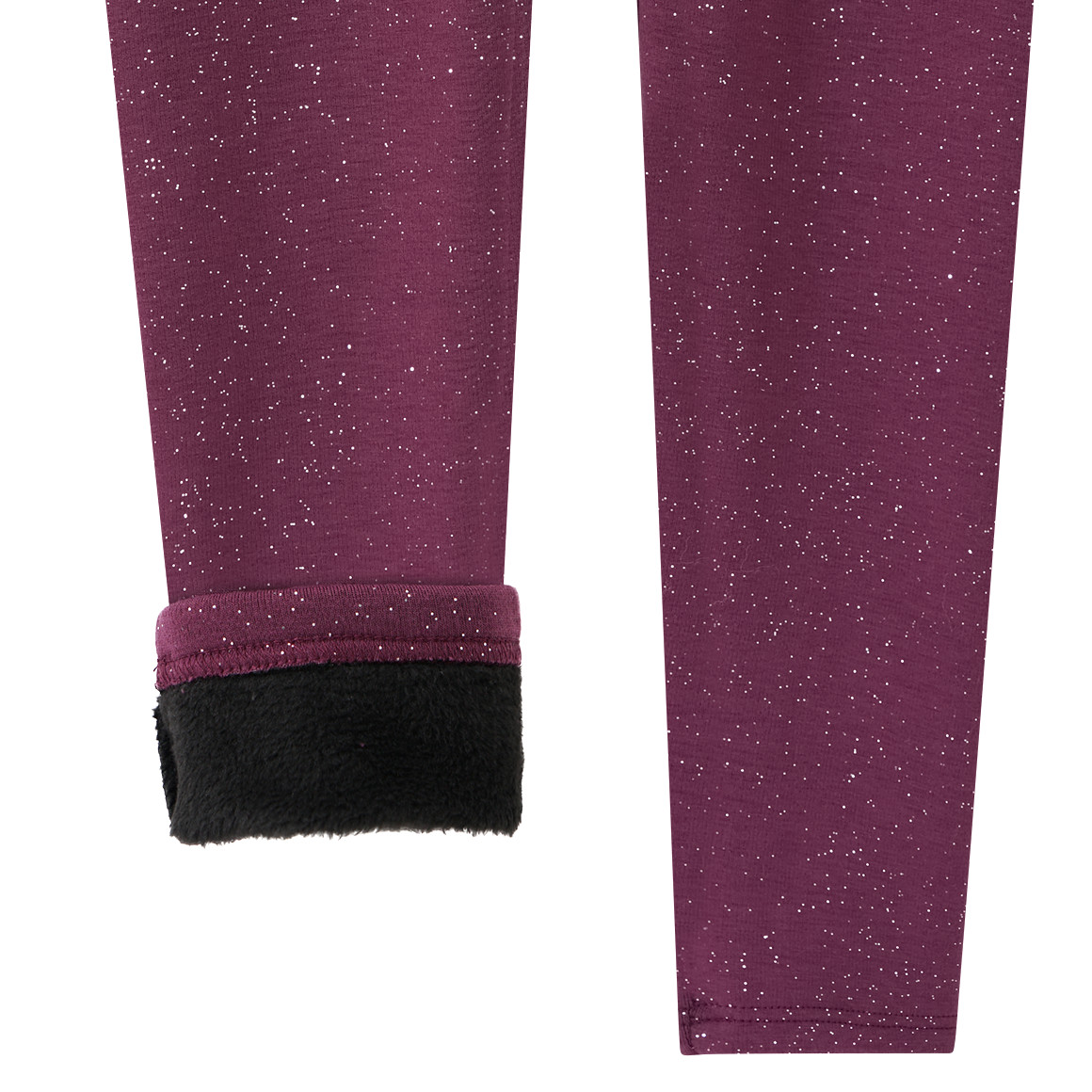 Thermische legging met glitter voor meisjes