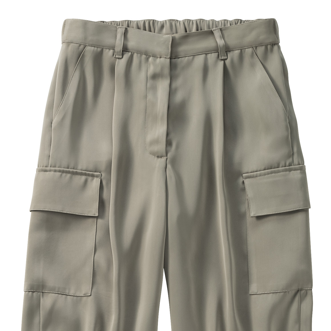 Meisjesbroek in satijnlook