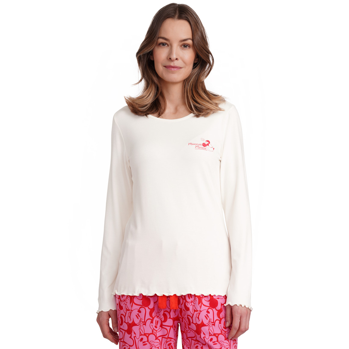 Minnie Mouse slaapshirt met print