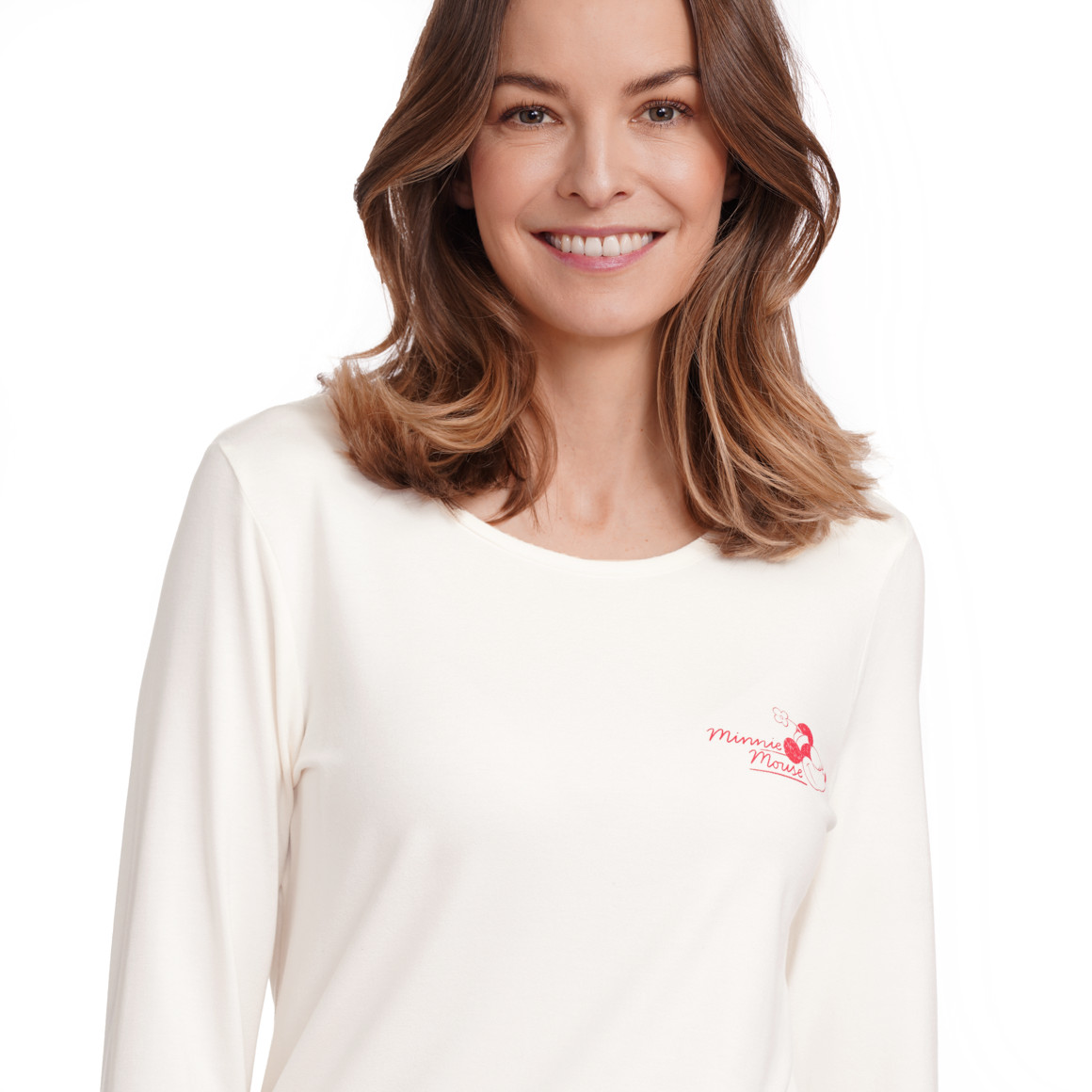 Minnie Mouse slaapshirt met print