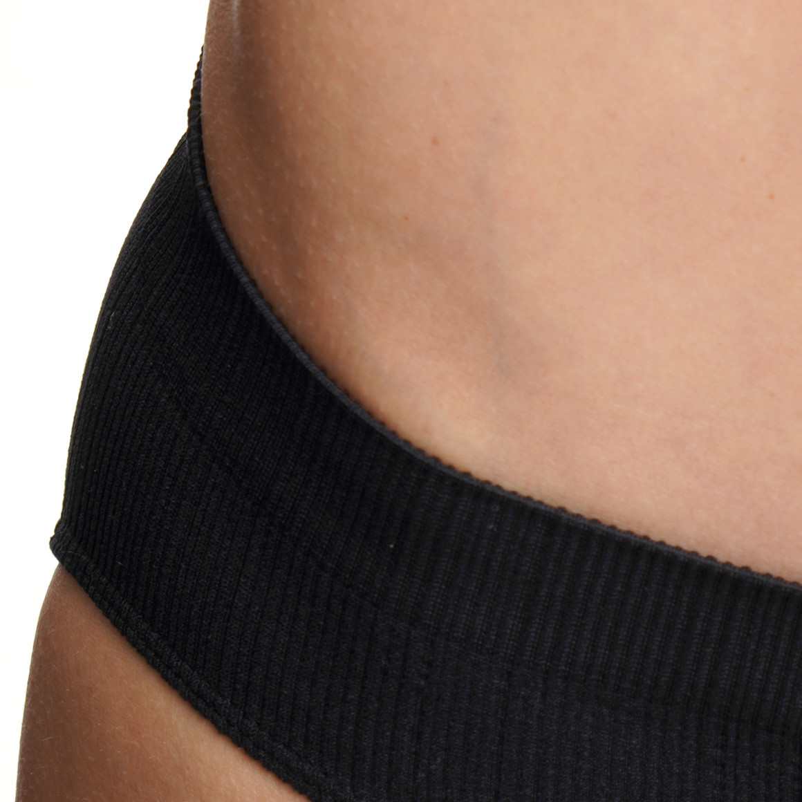 5 Damen Slips mit Feinripp-Struktur