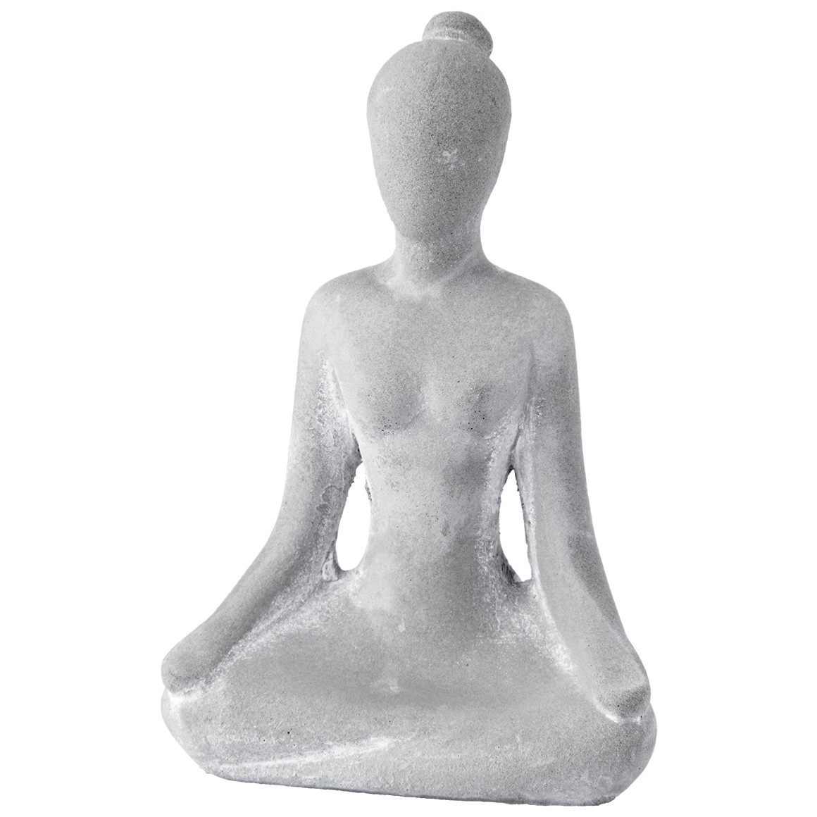 Dekofigur Yoga aus Beton