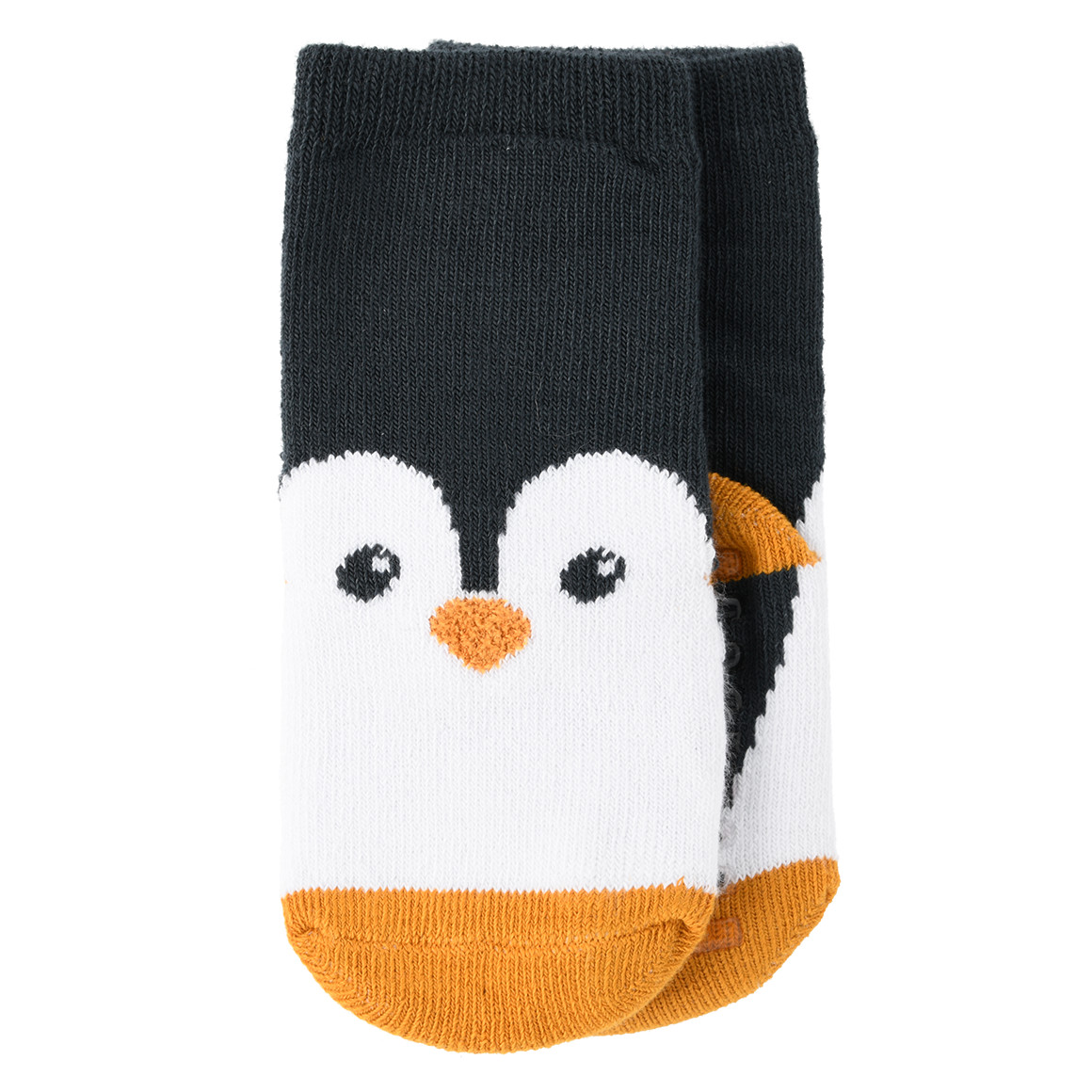 1 Paar Baby Stoppersocken mit Pinguin-Motiv