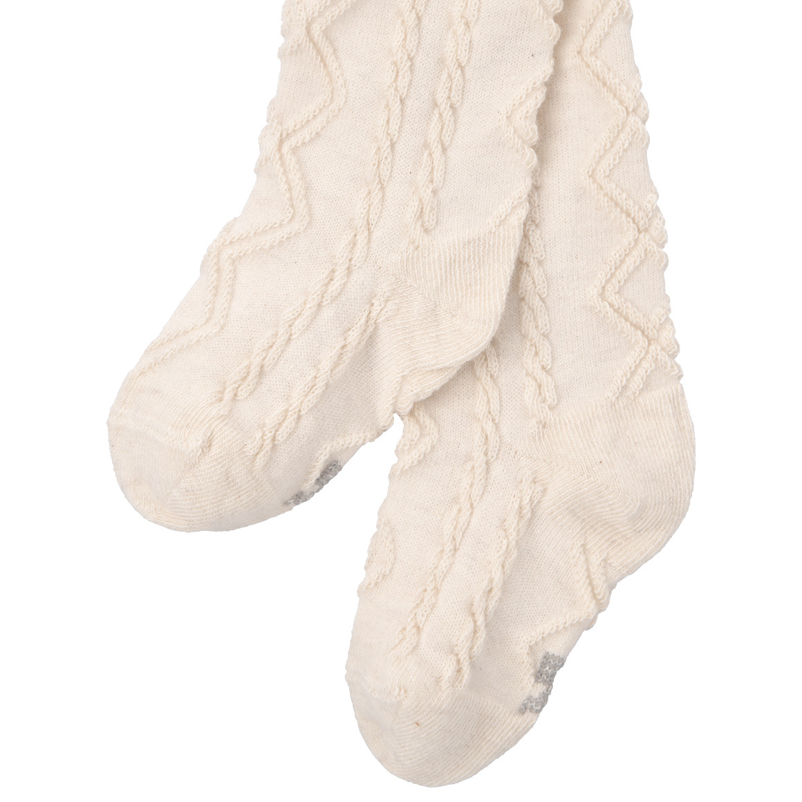 Babymaillot met kabelpatroon