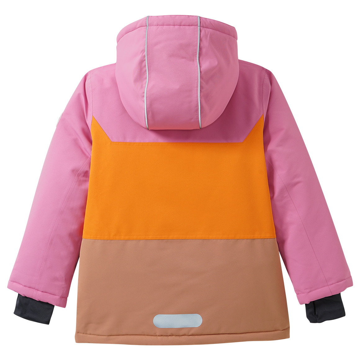 Meisjes sneeuwjas met kleurverdelers