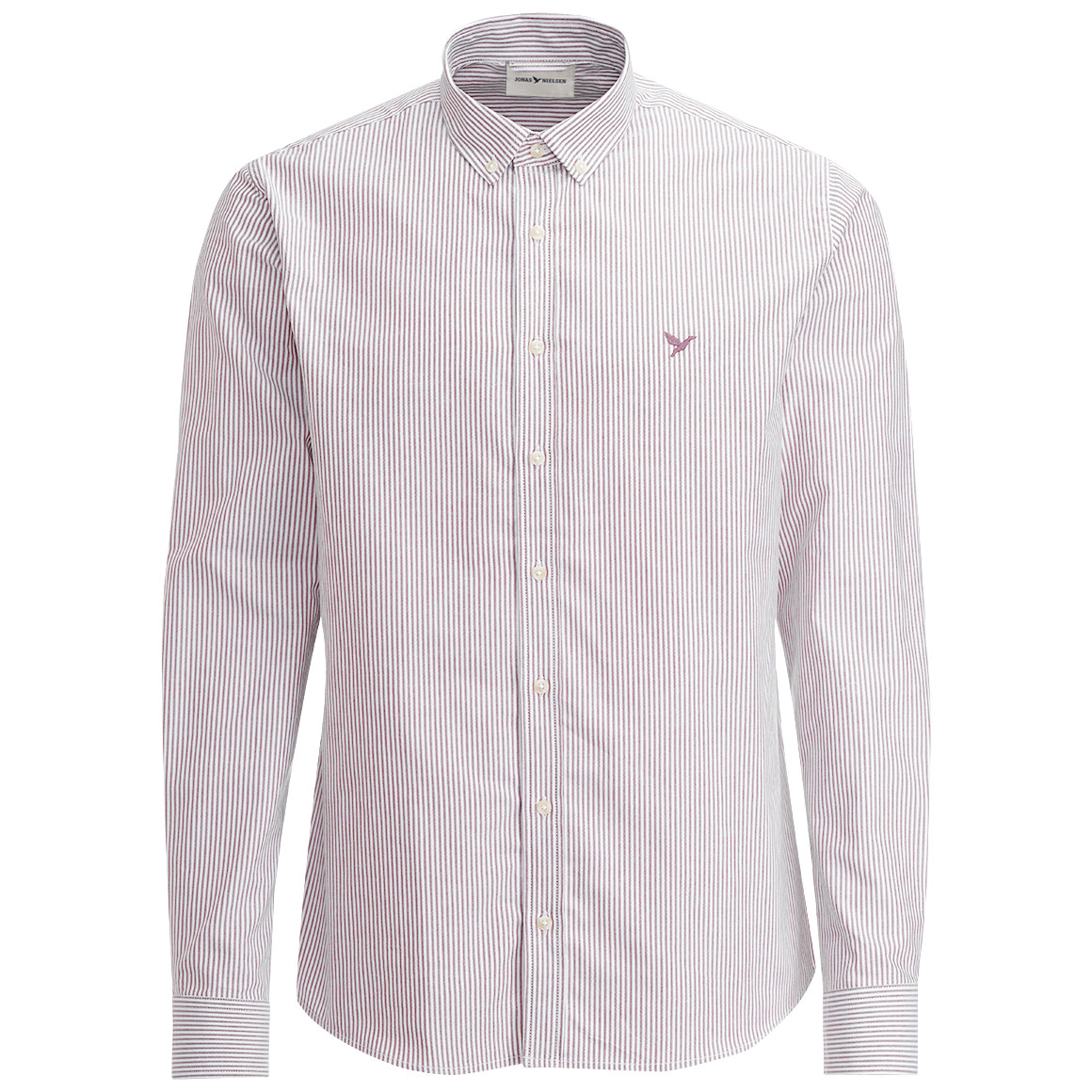 Herenoverhemd met button-down kraag