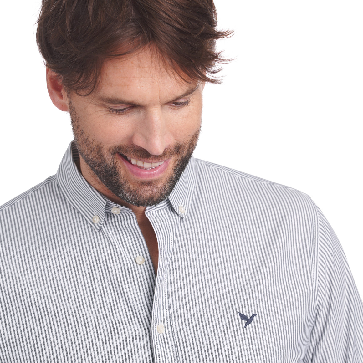 Herren Hemd mit Button-down-Kragen