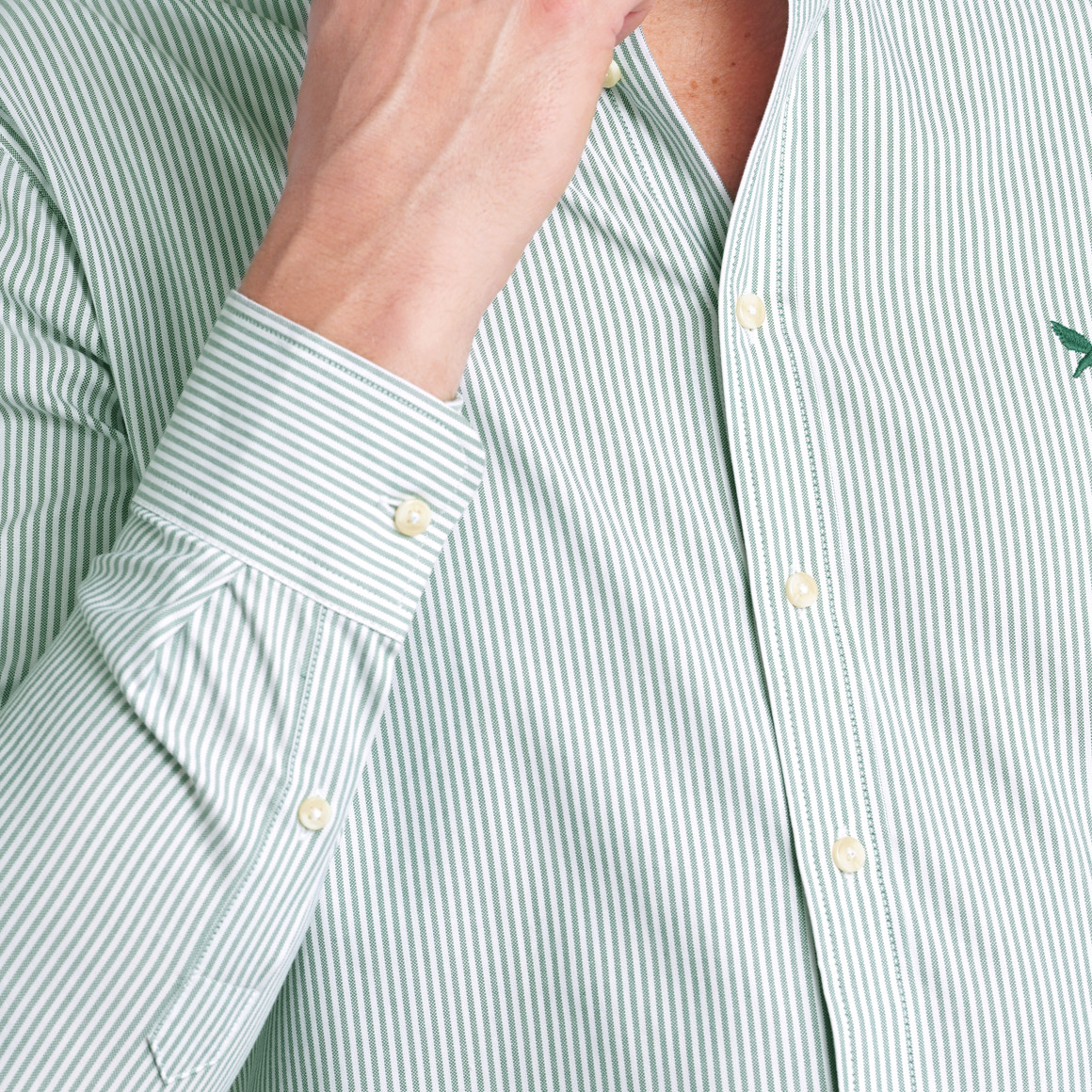 Herren Hemd mit Button-down-Kragen