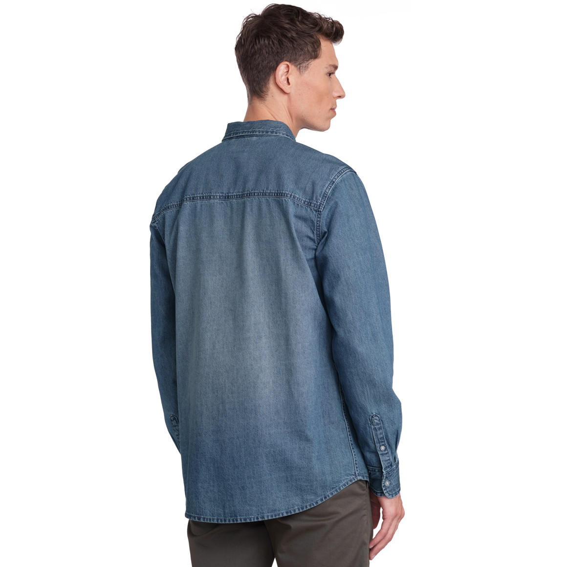 Herren Jeanshemd im Modern Fit