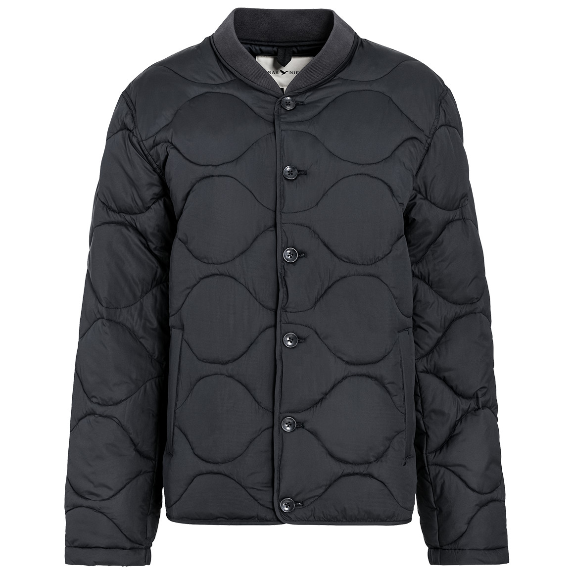 Herren Steppjacke mit Knopfleiste