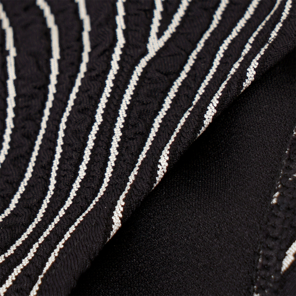 Damen Shape-Badeanzug mit Wellenmuster