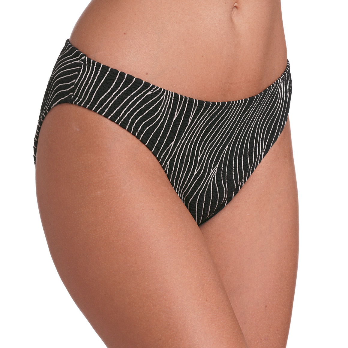 Damen Bikinislip mit Wellenmuster
