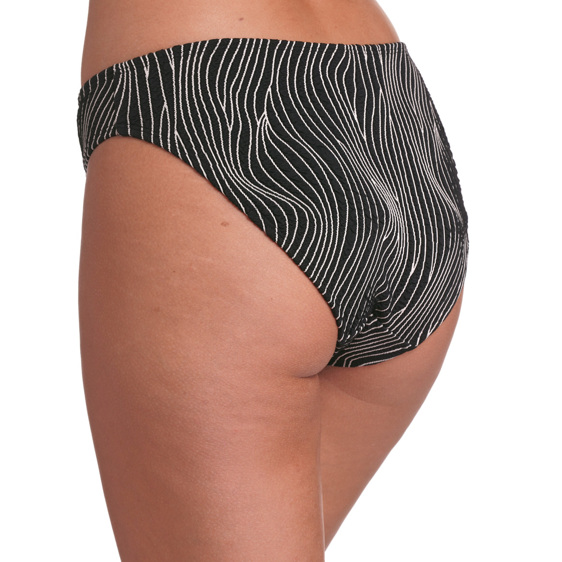 Damen Bikinislip mit Wellenmuster