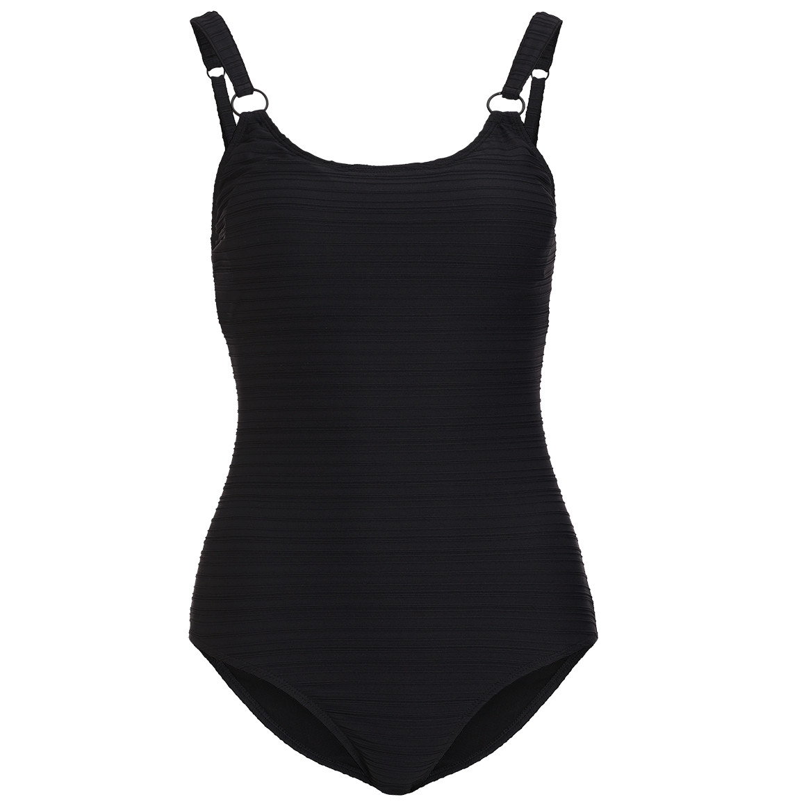 Damen Shape-Badeanzug mit Streifenstruktur