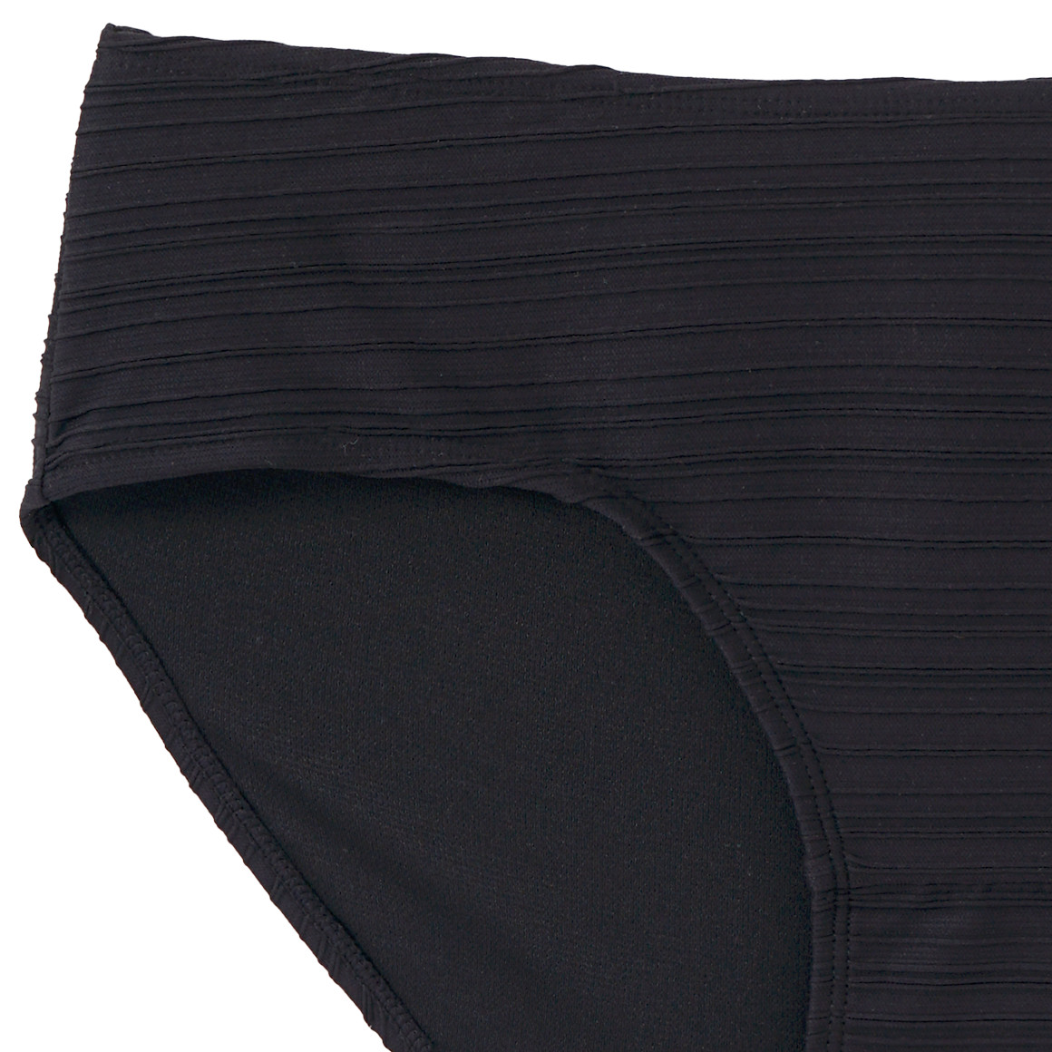 Bikinibroekje met strepenstructuur