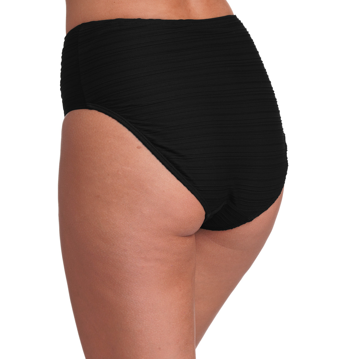 Damen Shape-Bikinislip mit Streifenstruktur